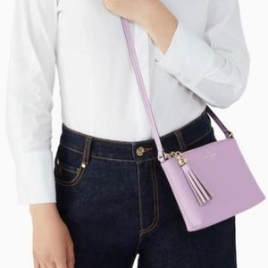 Kate Spade New York Amy Crossbody Bag  Small LiLac Moon New With Tags